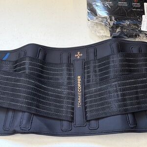 Tommie Copper Black Back Support Belt L/XL NIP